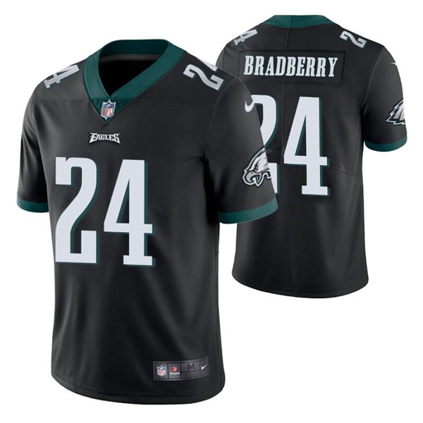 Men's Black Philadelphia Eagles #24 James Bradberry Vapor Untouchable Limited Stitched Jersey